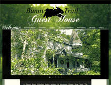 Tablet Screenshot of bunnytrailguesthouse.com
